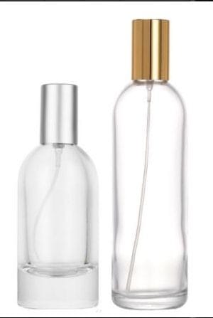 50ml Clear Perfume Glass Bottle Empty